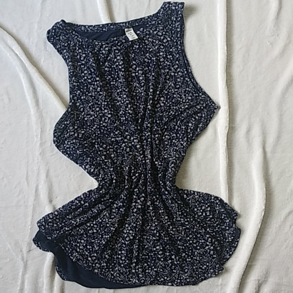 Old Navy Lux flower print Tank xl